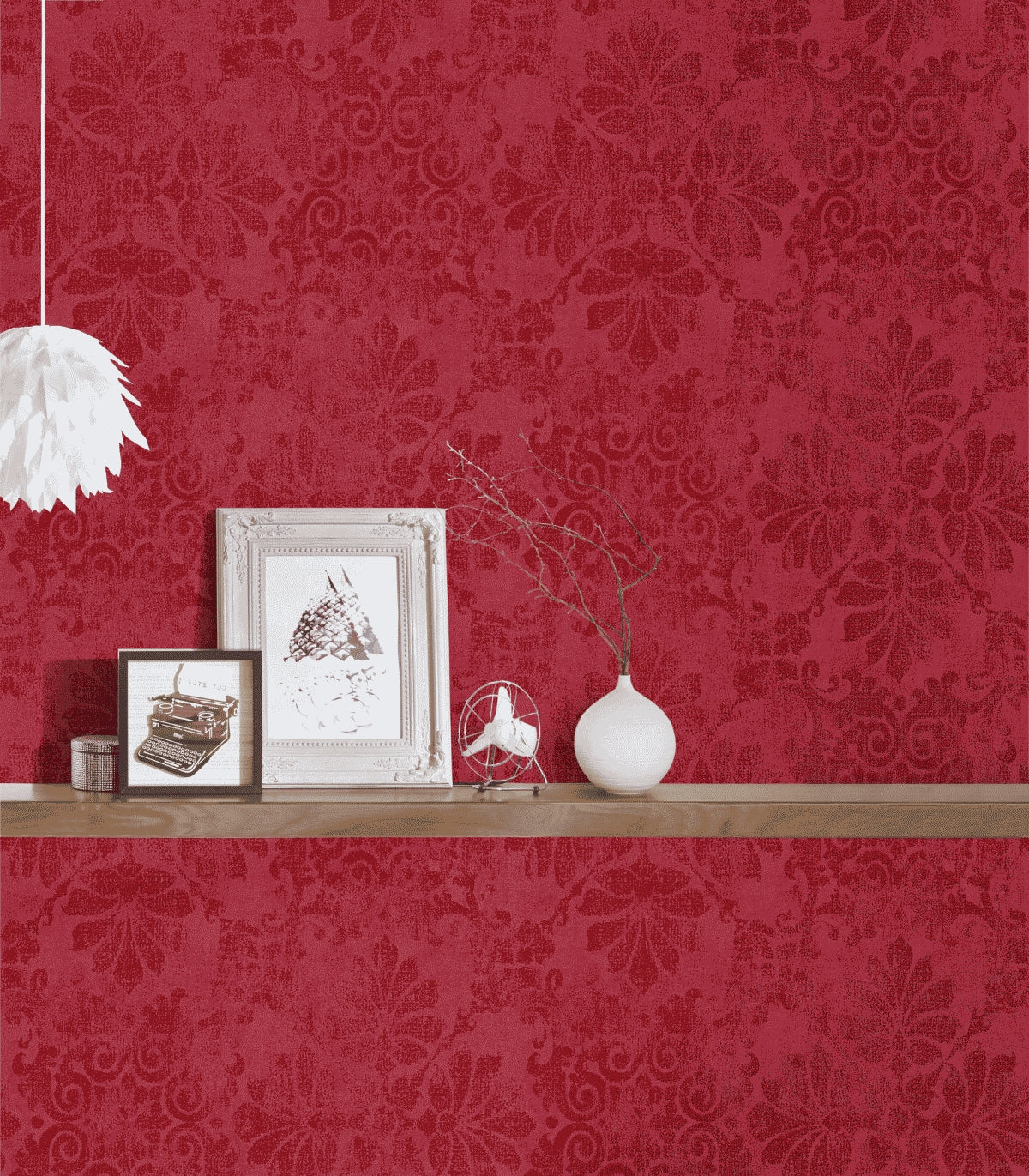 A.S. Création Barocktapete Barock Rot 329873 Tapete Memory 3 Wandtapete Design