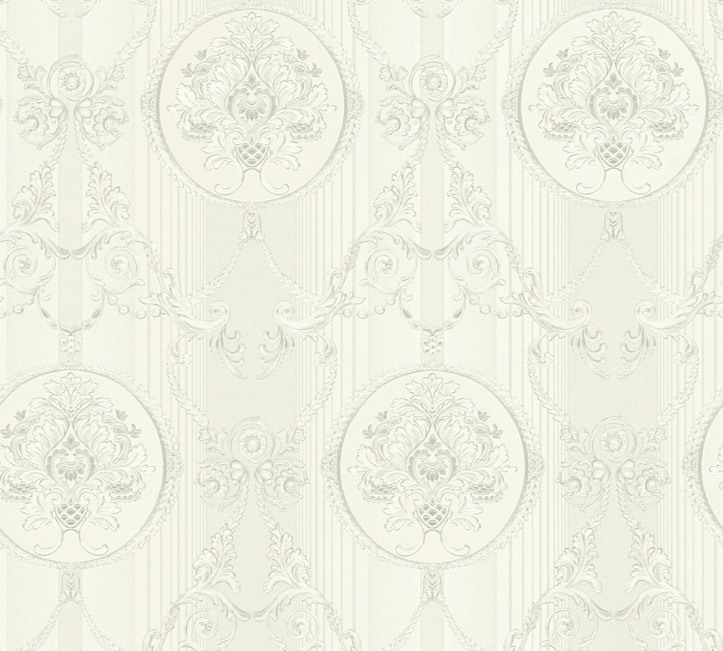 Barocktapete Grau Vliestapete 330833 Wandtapete A.S. Création Tapete