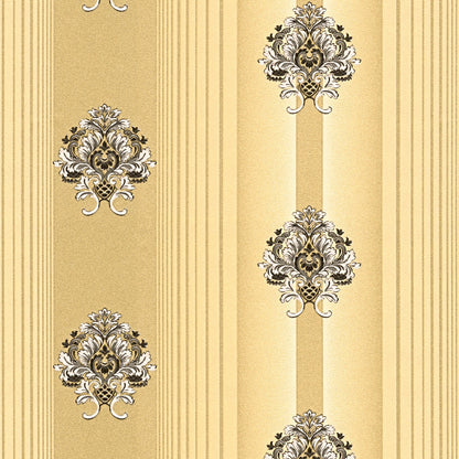 Streifentapete Gold Vliestapete 330841 Wandtapete A.S. Création Tapete