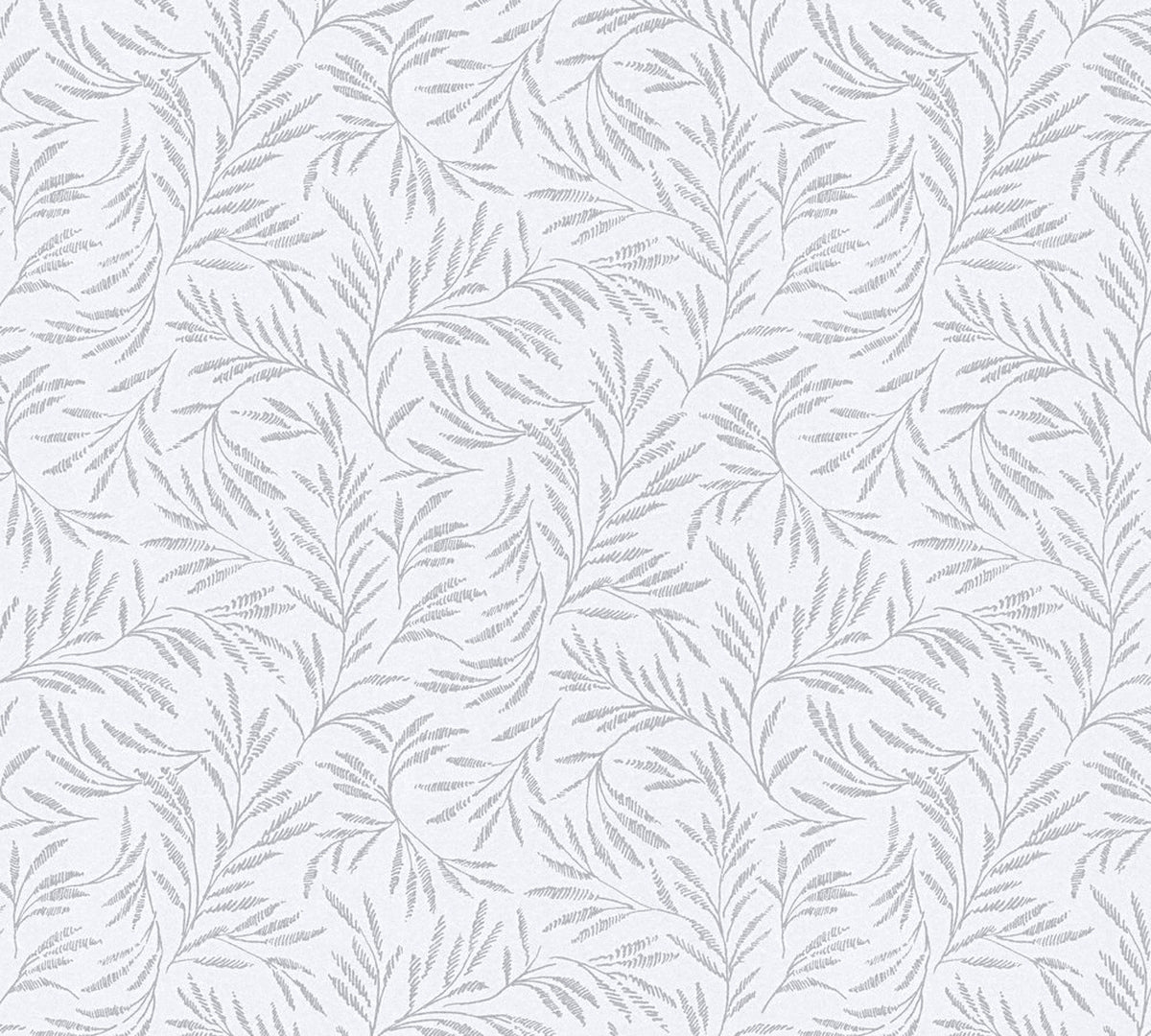 A.S. Création Blumentapete Blumen floral Grau 333261 Tapete Alpha Wandtapete