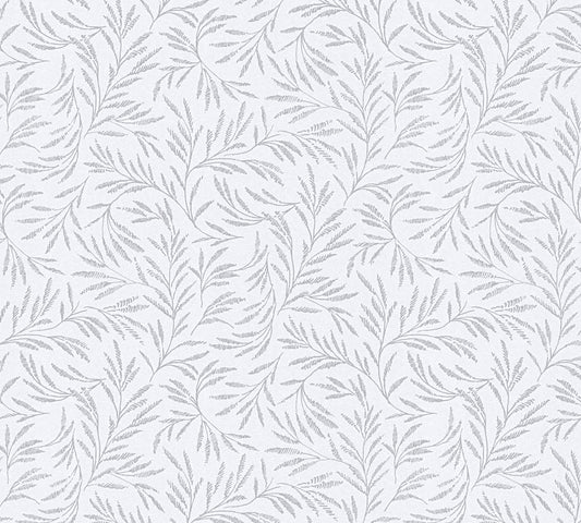 A.S. Création Blumentapete Blumen floral Grau 333261 Tapete Alpha Wandtapete