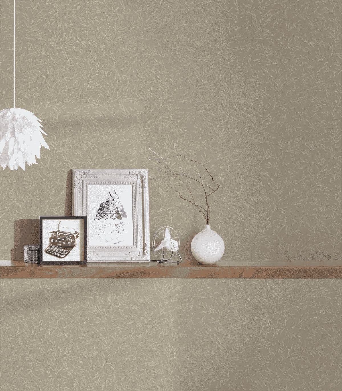 A.S. Création Blumentapete Blumen floral Braun 333263 Tapete Alpha Wandtapete