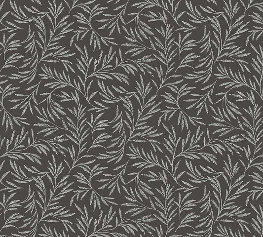 A.S. Création Blumentapete Blumen floral Schwarz 333265 Tapete Alpha Wandtapete