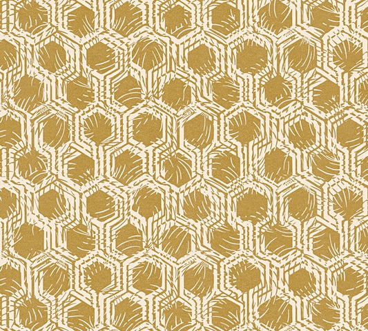 A.S. Création Geometrische Tapete Gold 333273 Tapete Alpha Wandtapete Design