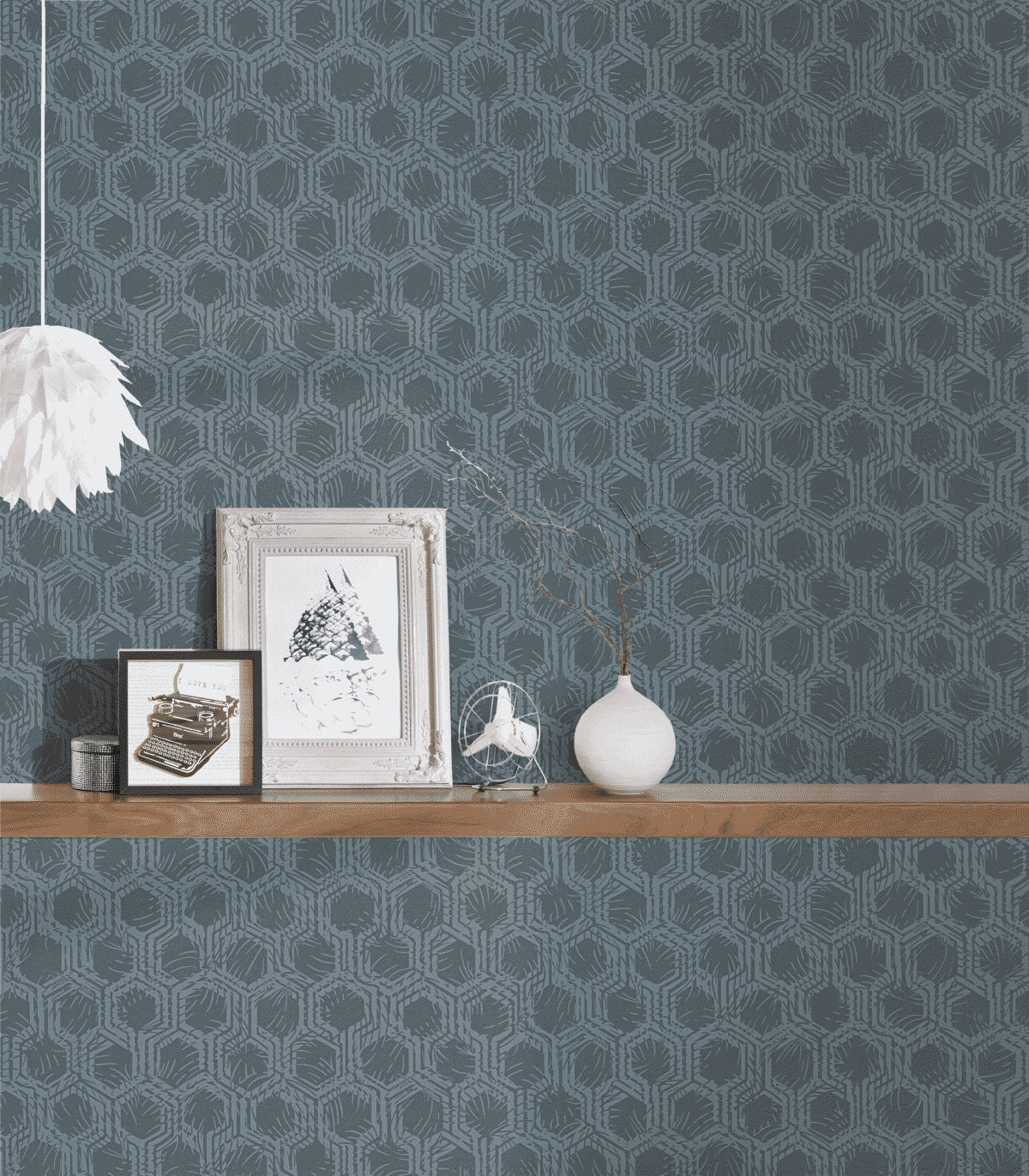 A.S. Création Geometrische Tapete Silber 333274 Tapete Alpha Wandtapete Design