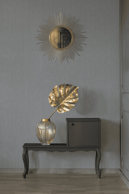 A.S. Création Unitapete Uni einfarbig Grau 333284 Tapete Alpha Wandtapete Design