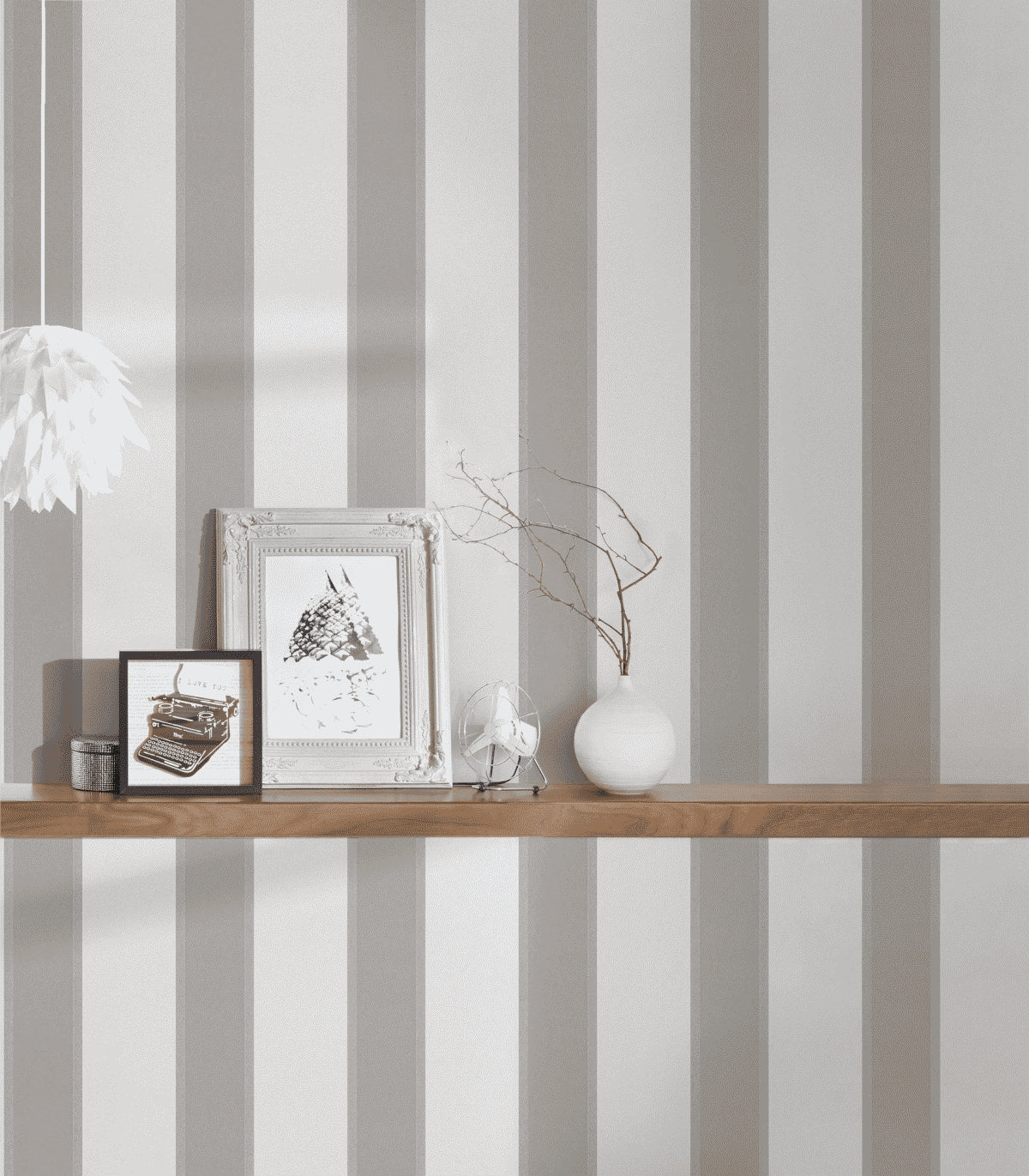 A.S. Création Streifentapete Streifen Braun 333291 Tapete Alpha Wandtapete