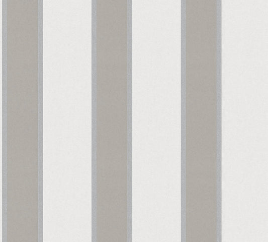 A.S. Création Streifentapete Streifen Braun 333291 Tapete Alpha Wandtapete