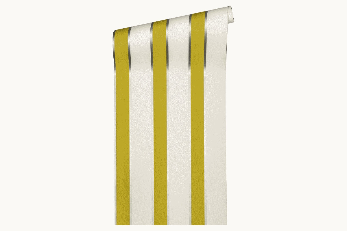 A.S. Création Streifentapete Streifen Grün 333292 Tapete Alpha Wandtapete Design