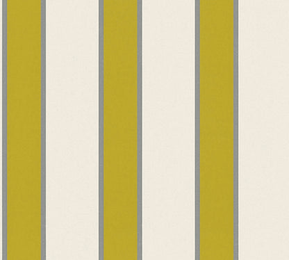 A.S. Création Streifentapete Streifen Grün 333292 Tapete Alpha Wandtapete Design