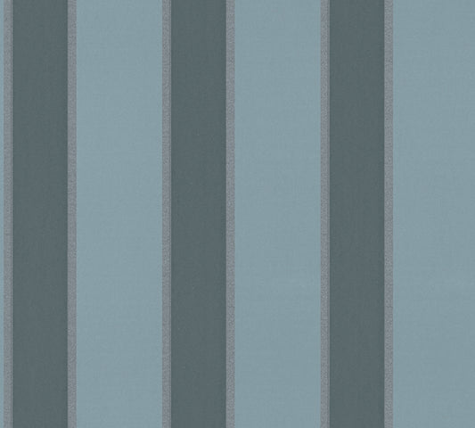 A.S. Création Streifentapete Streifen Silber 333293 Tapete Alpha Wandtapete
