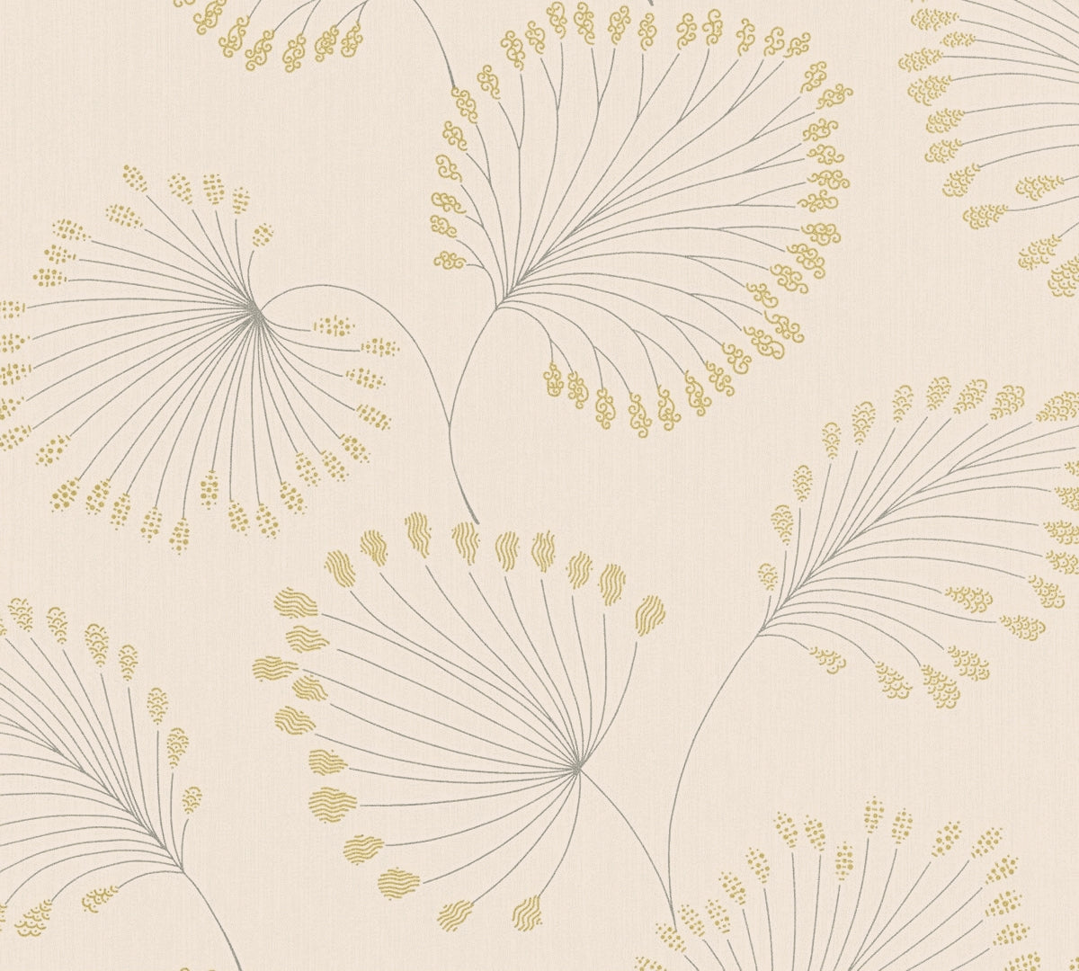 A.S. Création Blumentapete Blumen floral Beige 333712 Tapete Alpha Wandtapete