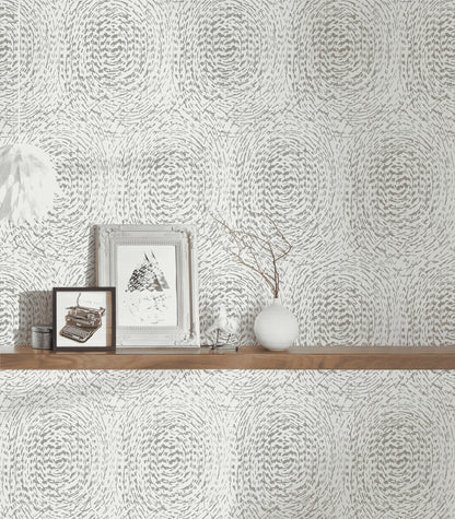 A.S. Création Geometrische Tapete Silber 333732 Tapete Alpha Wandtapete Design