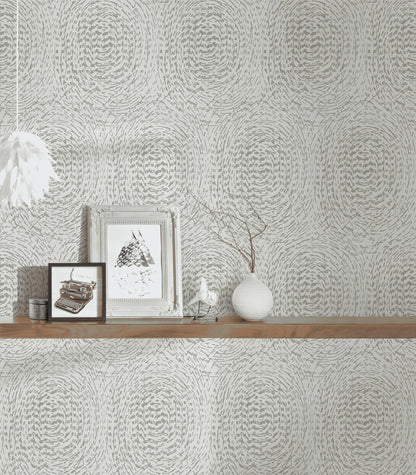 A.S. Création Geometrische Tapete Beige 333733 Tapete Alpha Wandtapete Design