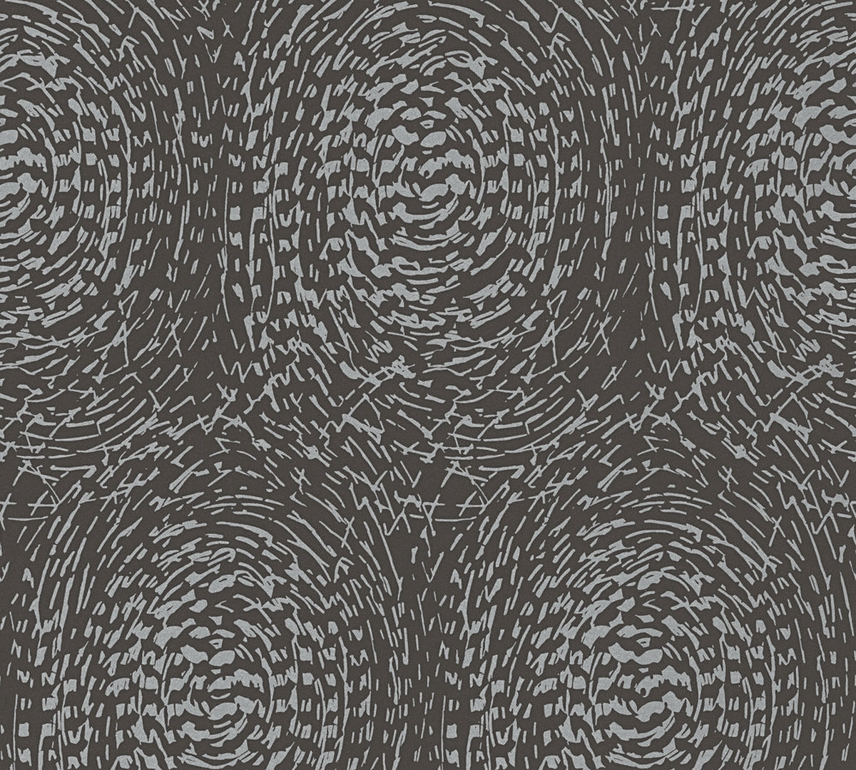 A.S. Création Geometrische Tapete Schwarz 333734 Tapete Alpha Wandtapete Design