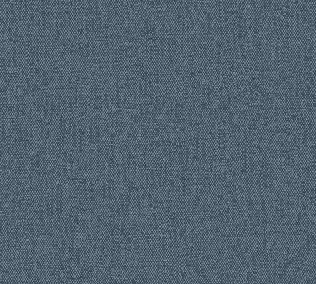 A.S. Création Unitapete Uni einfarbig Blau 333744 Tapete Alpha Wandtapete Design