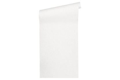 A.S. Création Unitapete Uni einfarbig Weiß 333747 Tapete Alpha Wandtapete Design