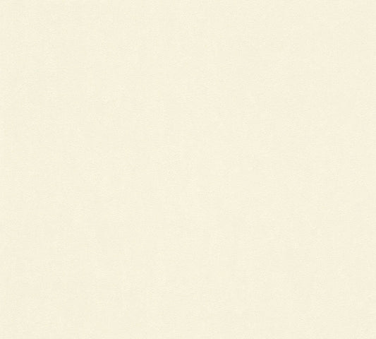 A.S. Création Unitapete Uni einfarbig Creme 335401 Tapete Castello Wandtapete