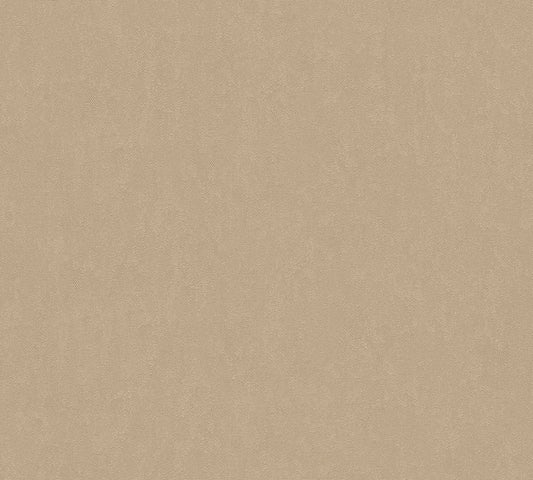 A.S. Création Unitapete Uni einfarbig Beige 335404 Tapete Castello Wandtapete