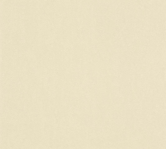 A.S. Création Unitapete Uni einfarbig Creme 335405 Tapete Castello Wandtapete