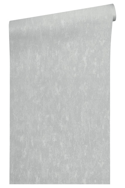 A.S. Création Unitapete Uni einfarbig Grau 335406 Tapete Castello Wandtapete