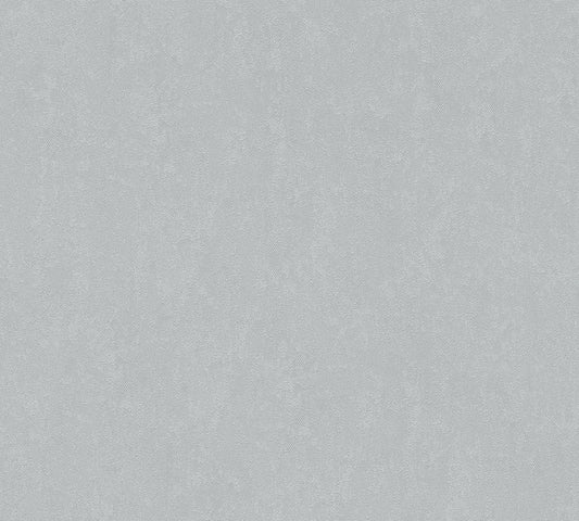 A.S. Création Unitapete Uni einfarbig Grau 335406 Tapete Castello Wandtapete