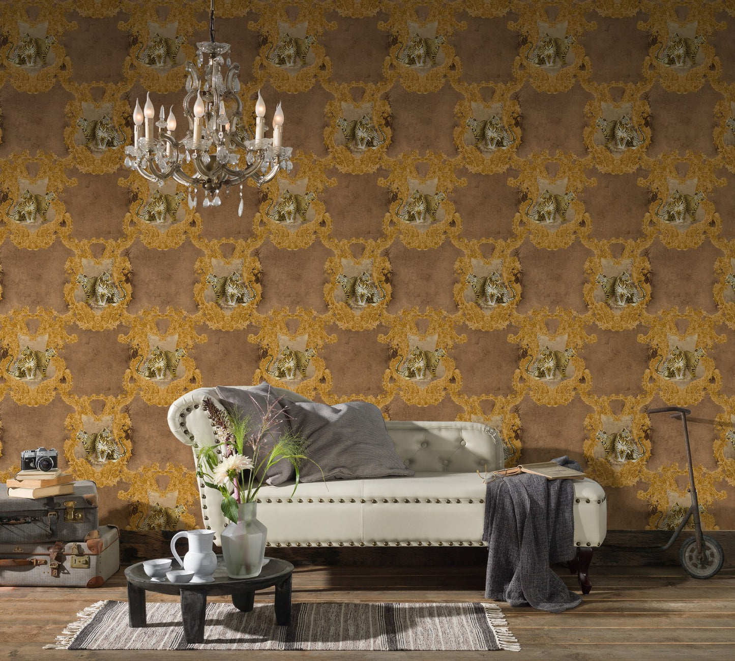 Barocktapete Gold Vliestapete 335433 Wandtapete A.S. Création Tapete