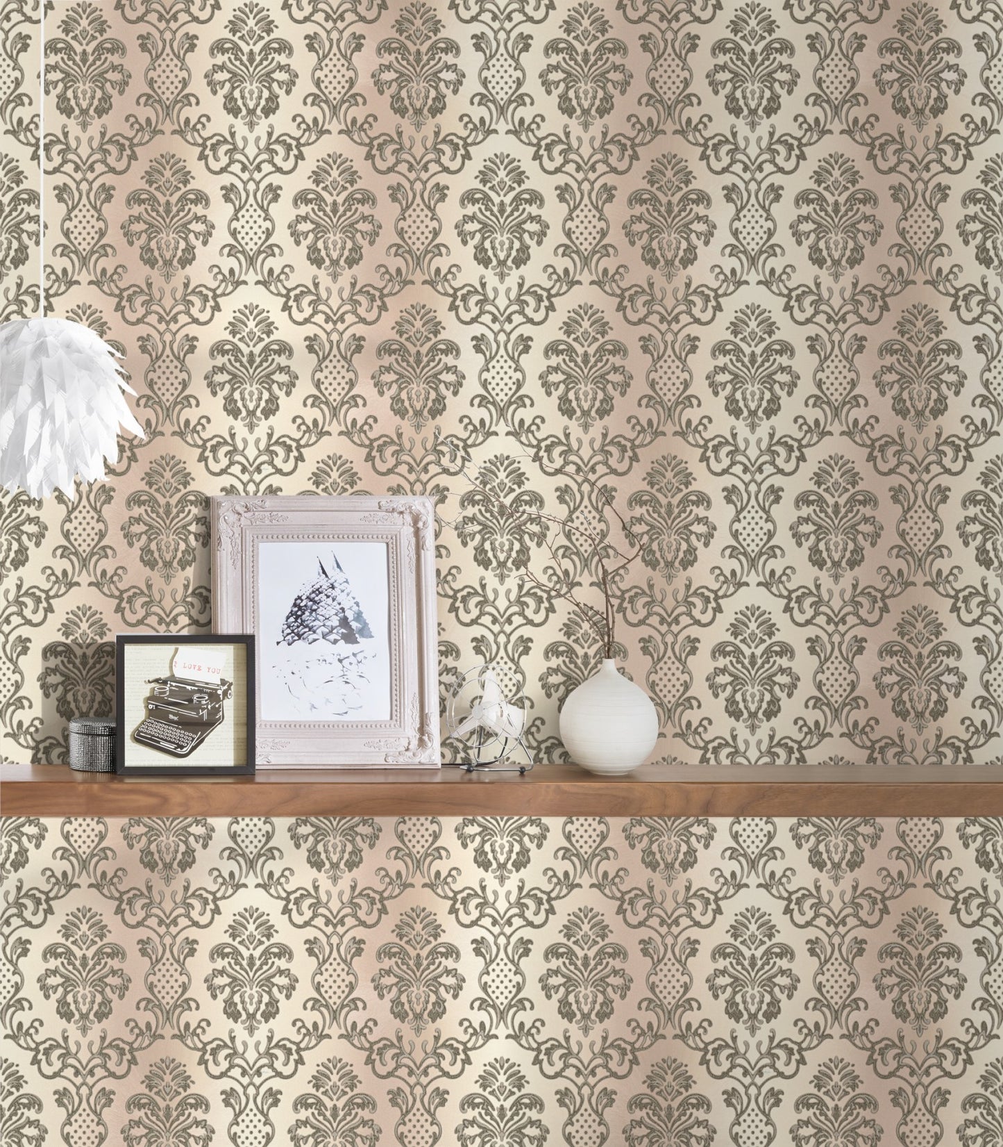 Barocktapete Creme Vliestapete 335451 Wandtapete A.S. Création Tapete