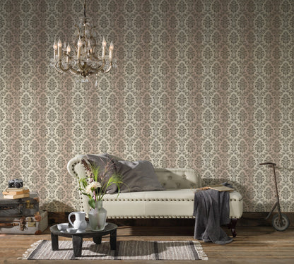 Barocktapete Creme Vliestapete 335451 Wandtapete A.S. Création Tapete
