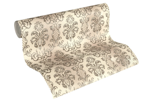Barocktapete Creme Vliestapete 335451 Wandtapete A.S. Création Tapete