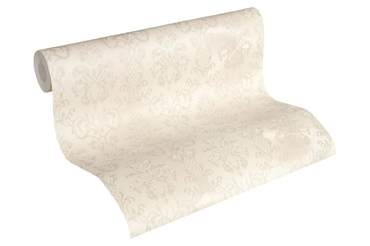 Barocktapete Grau Vliestapete 335453 Wandtapete A.S. Création Tapete