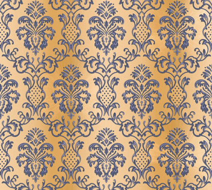 Barocktapete Blau Vliestapete 335454 Wandtapete A.S. Création Tapete