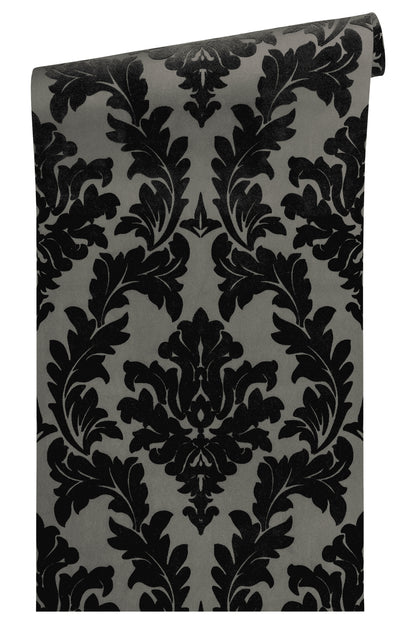 A.S. Création Barocktapete Barock Silber 335805 Tapete Castello Wandtapete