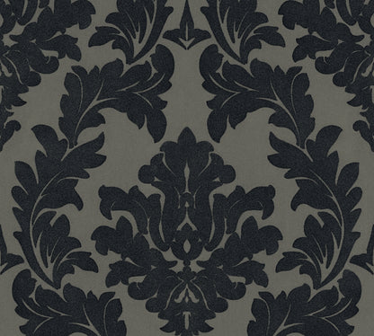 A.S. Création Barocktapete Barock Silber 335805 Tapete Castello Wandtapete