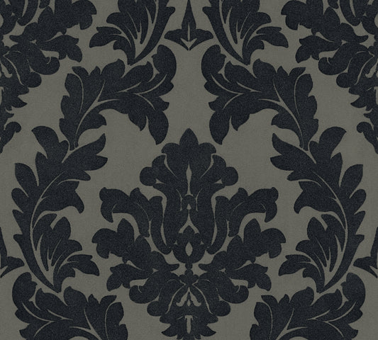 A.S. Création Barocktapete Barock Silber 335805 Tapete Castello Wandtapete
