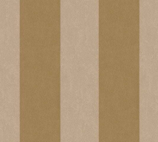 A.S. Création Streifentapete Streifen Gelb 335812 Tapete Castello Wandtapete