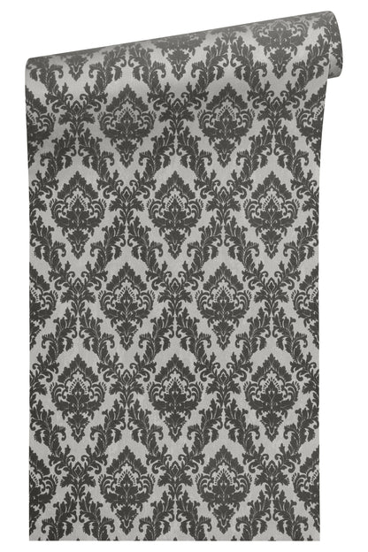 A.S. Création Barocktapete Barock Grau 335823 Tapete Castello Wandtapete Design