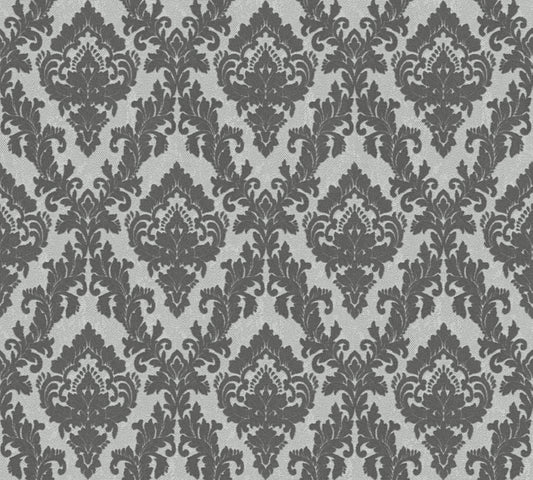 A.S. Création Barocktapete Barock Grau 335823 Tapete Castello Wandtapete Design