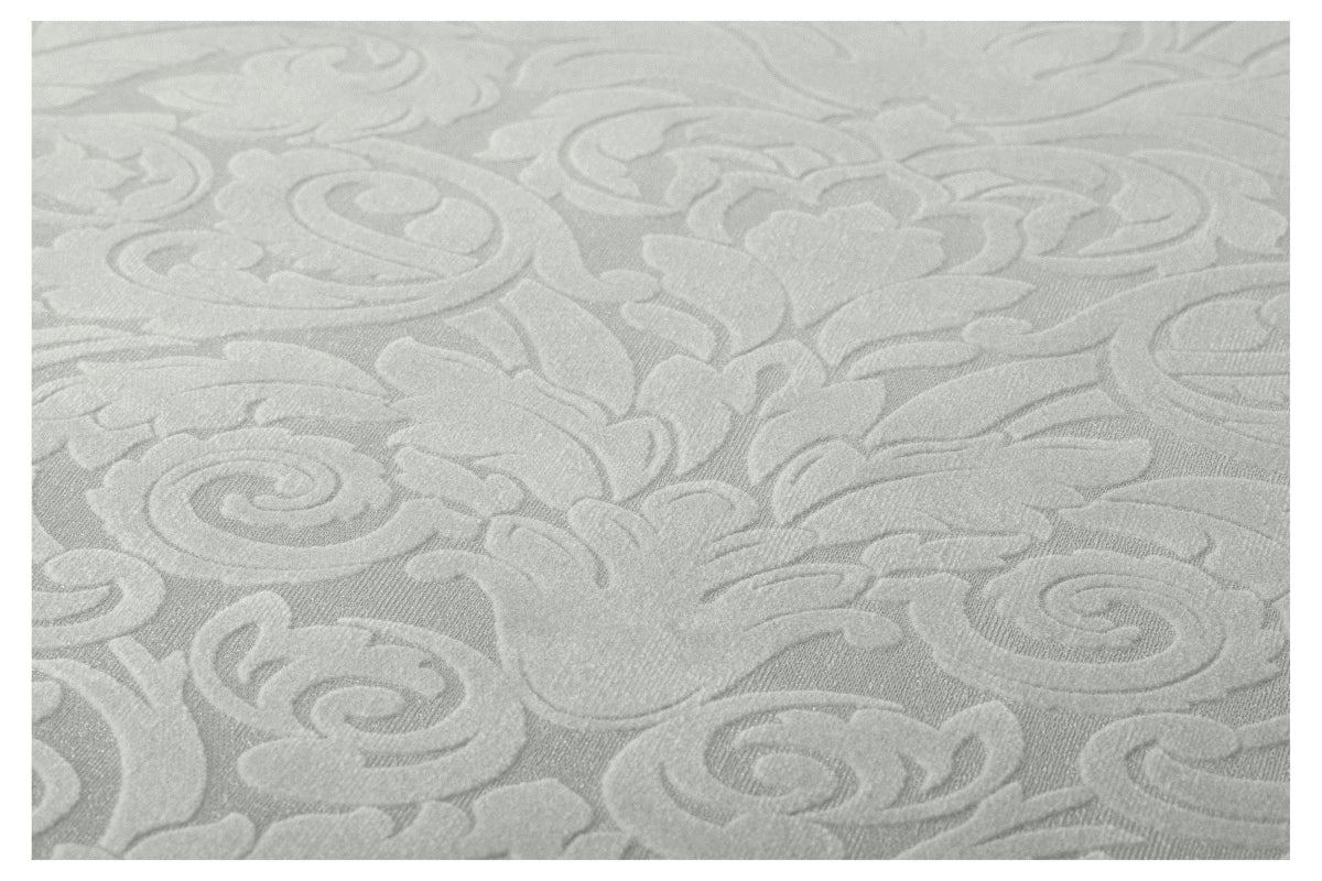A.S. Création Barocktapete Barock Silber 335833 Tapete Castello Wandtapete