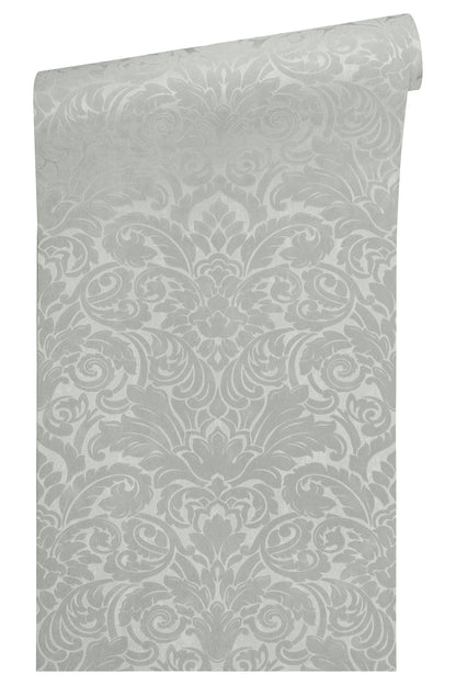 A.S. Création Barocktapete Barock Silber 335833 Tapete Castello Wandtapete