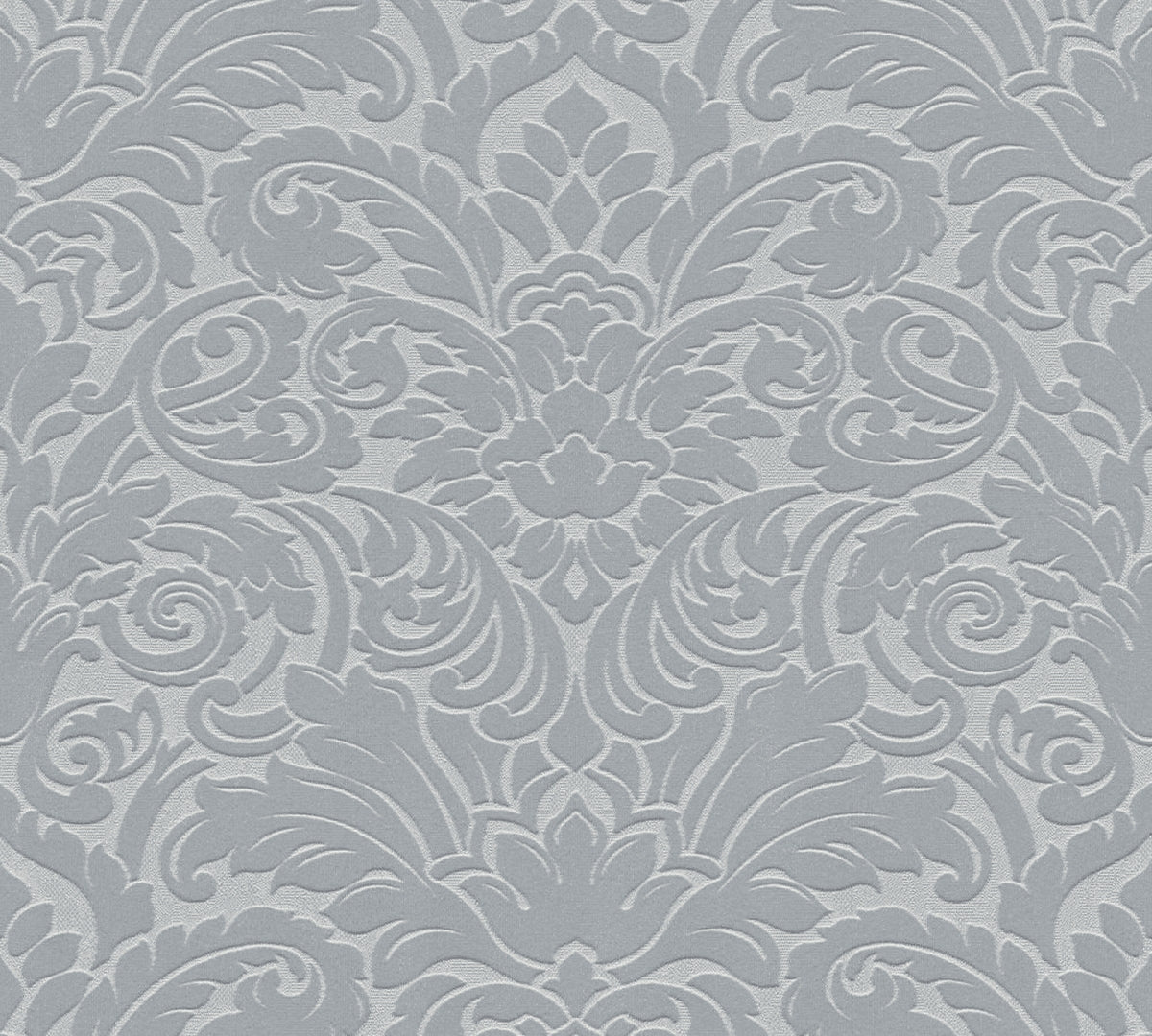 A.S. Création Barocktapete Barock Silber 335833 Tapete Castello Wandtapete
