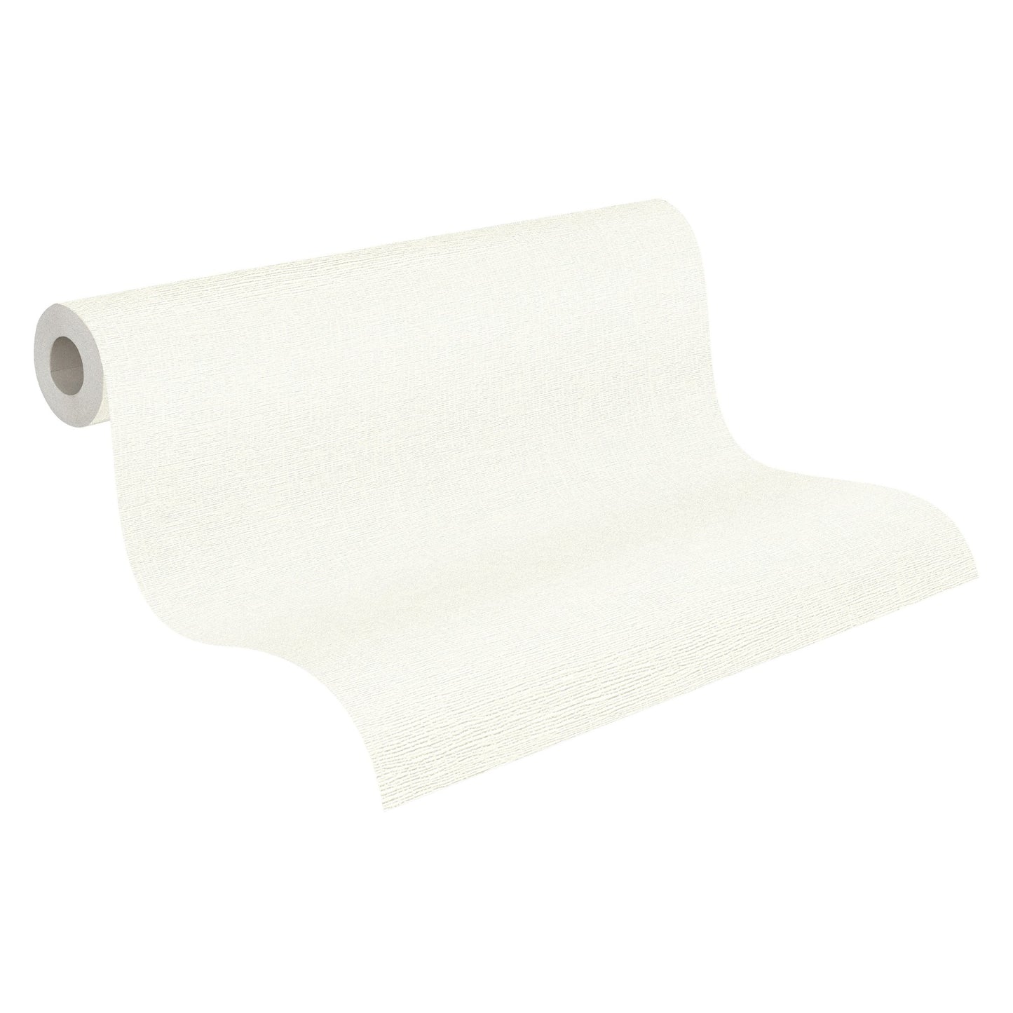 A.S. Création Unitapete Uni weiss 336910 Wandtapete Vlies Vinyl Rolle Tapete