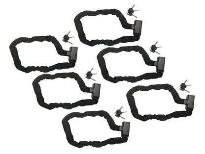 Langes 8mm starkes Fahrradschloss Kettenschloss Motorradschloss 120cm Schloss