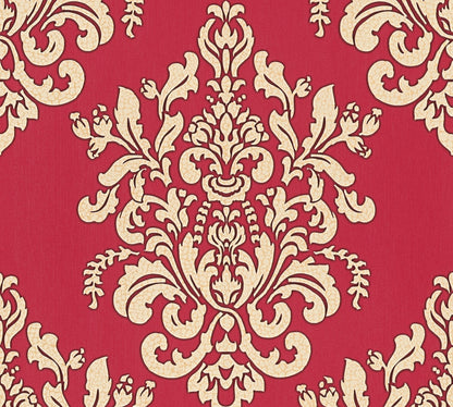 Barocktapete Rot Vliestapete 341435 Wandtapete A.S. Création Tapete