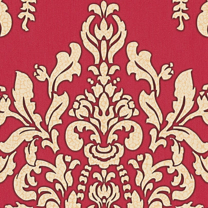Barocktapete Rot Vliestapete 341435 Wandtapete A.S. Création Tapete