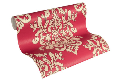 Barocktapete Rot Vliestapete 341435 Wandtapete A.S. Création Tapete
