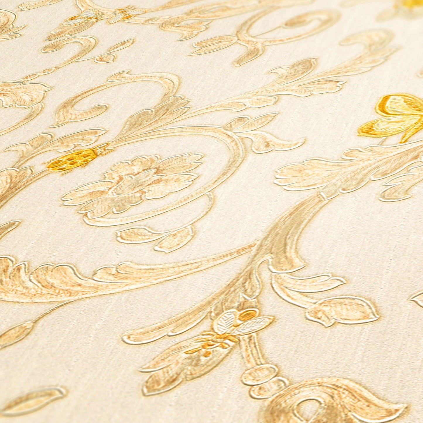 Versace Home Barocktapete Silber 343251 Luxus Vlies Designertapete Tapete Design