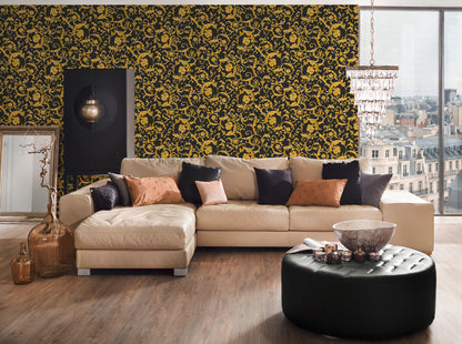 Versace Home Barocktapete Gold 343262 Luxus Vlies Designertapete Tapete Design