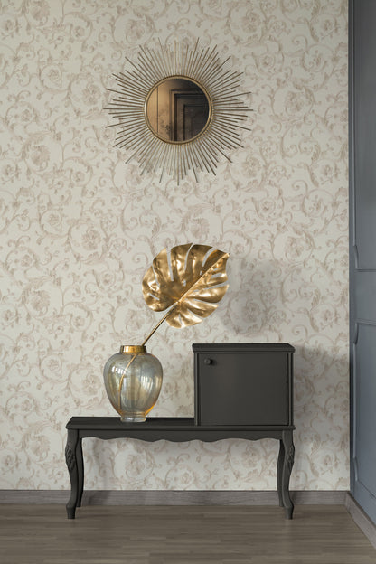 Versace Home Barocktapete Bronze 343263 Luxus Vlies Designertapete Tapete Design