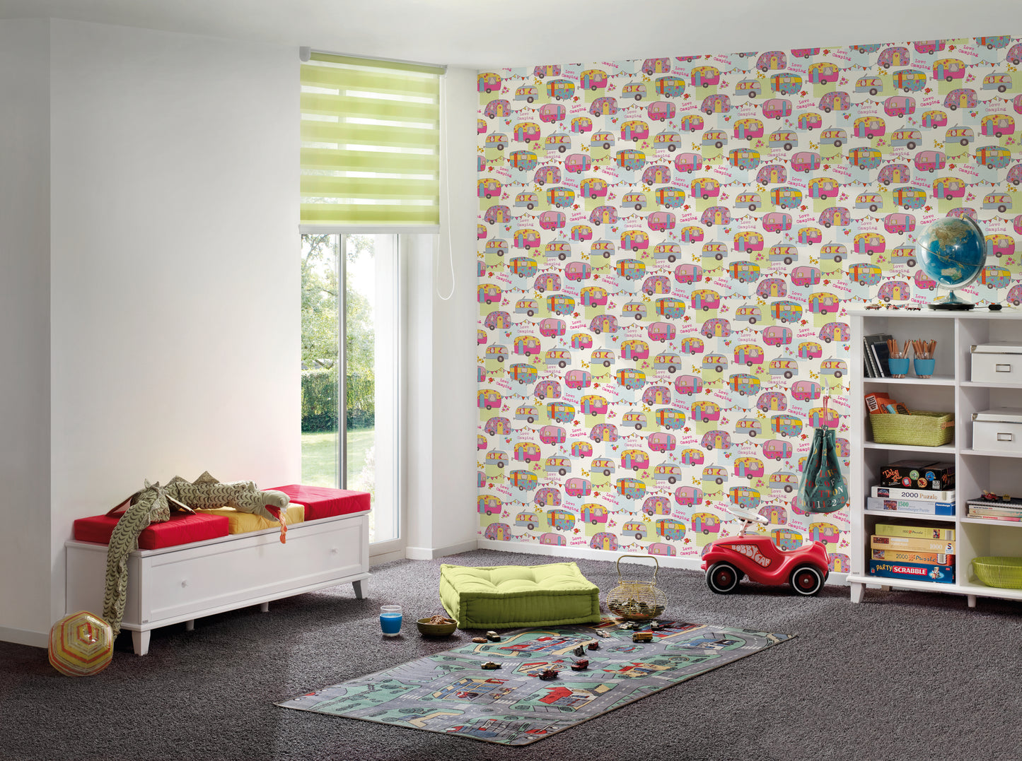 A.S. Création Kinderzimmertapete Bunt Papiertapete 343453 Wandtapete